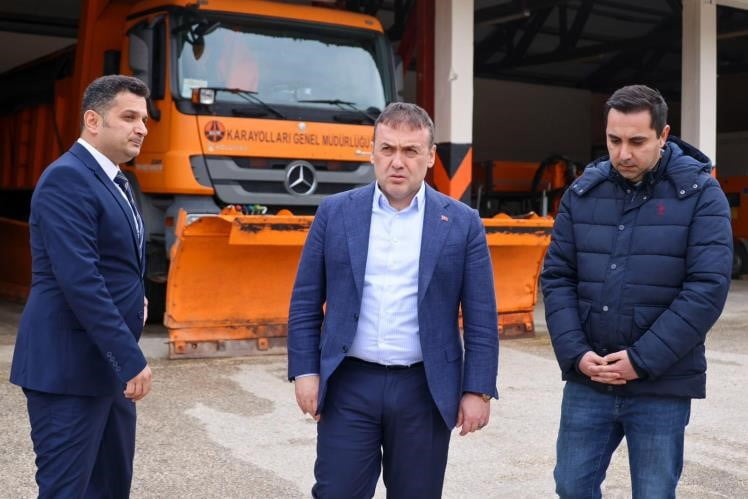 VALİ SÖZER'DEN KARAYOLLARINA KIŞ MESAJI