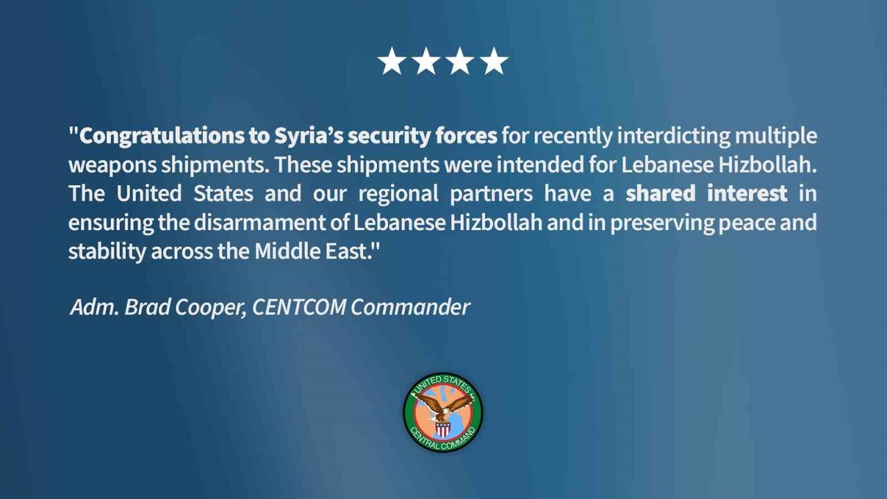 WASHINGTON (İHA) - ABD MERKEZ KUVVETLERİ KOMUTANLIĞI (CENTCOM) KOMUTANI AMİRAL BRAD COOPER...