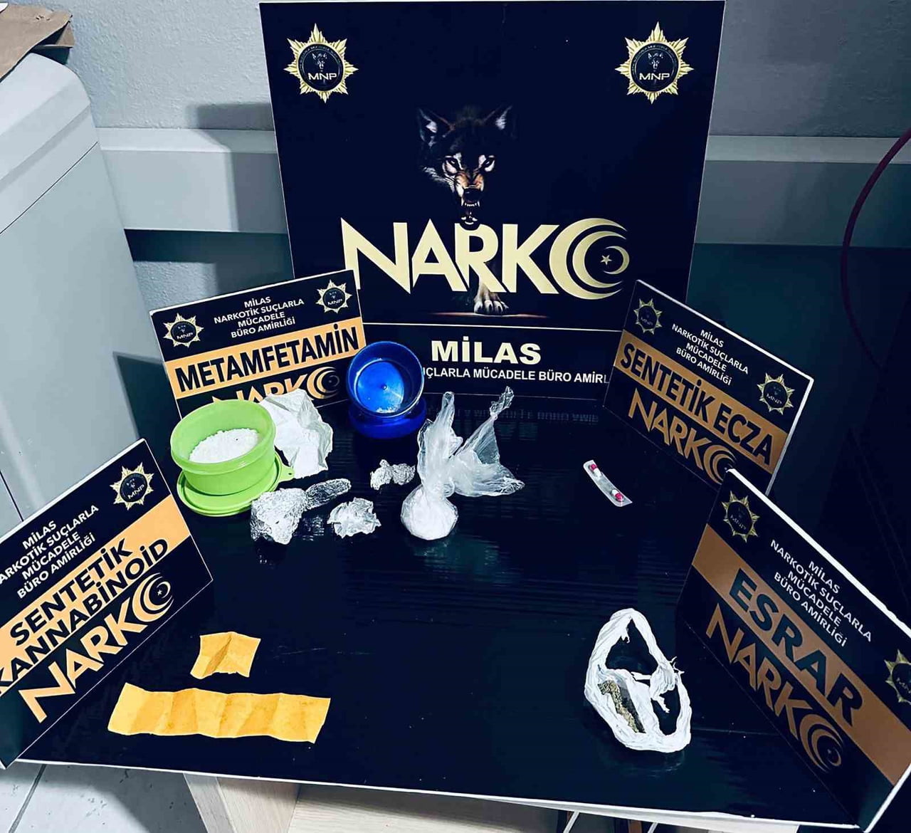 YENİ YIL ÖNCESİ UYUŞTURUCU OPERASYONLARINDA 6 TUTUKLAMA
