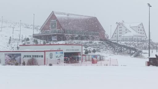 Yıldız Dağı beyaza büründü