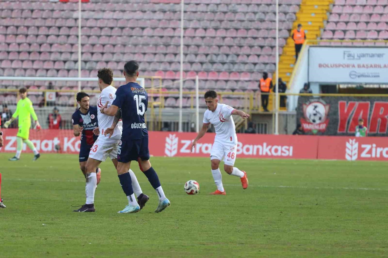 ZİRAAT TÜRKİYE KUPASI A GRUBU İLK HAFTA MAÇINDA BOLUSPOR, SAHASINDA KARŞILAŞTIĞI FETHİYESPOR İLE...