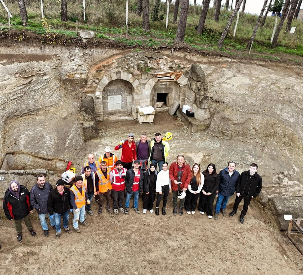 ZONGULDAK'IN ÇAYCUMA İLÇESİNE BAĞLI FİLYOS BELDESİNDE TİOS ANTİK KENTİ KAZILARI BAŞKANI PROF. DR....