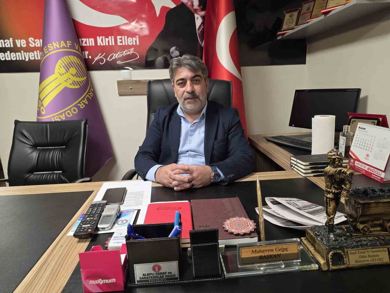 ZONGULDAK (İHA) - ALAPLI’NIN EN BÜYÜK SİVİL TOPLUM ÖRGÜTLERİNDEN BİR OLAN ESNAF VE SANATKARLAR...