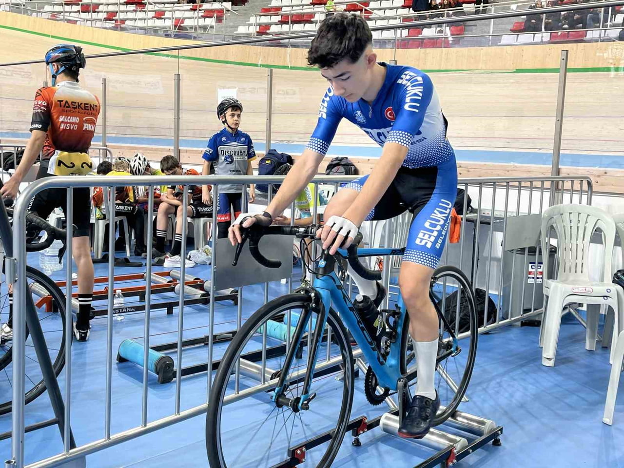 2026 UEC PİST BİSİKLETİ AVRUPA ŞAMPİYONASI İÇİN KONYA'DA BASIN TOPLANTISI DÜZENLENDİ.