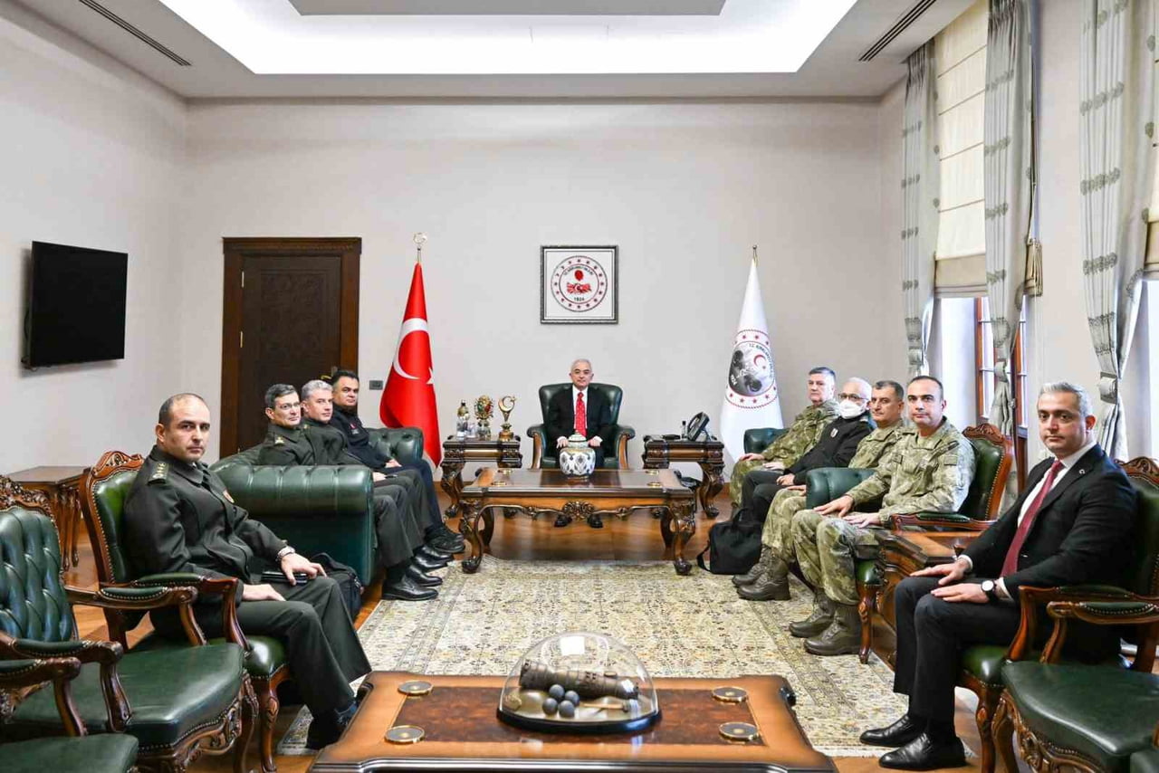 5’İNCİ KOLORDU KOMUTANI TÜMGENERAL MEHMET CAFER AKSOYTÜRK, MİLLÎ SAVUNMA BAKANLIĞI LOJİSTİK GENEL...