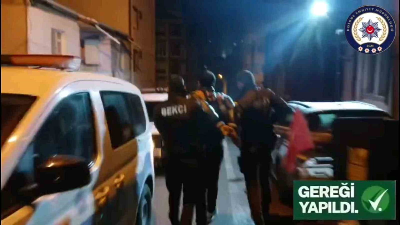 ADANA’DAKİ CİNAYETİN ŞÜPHELİLERİ EDİRNE’DE YAKALANDI