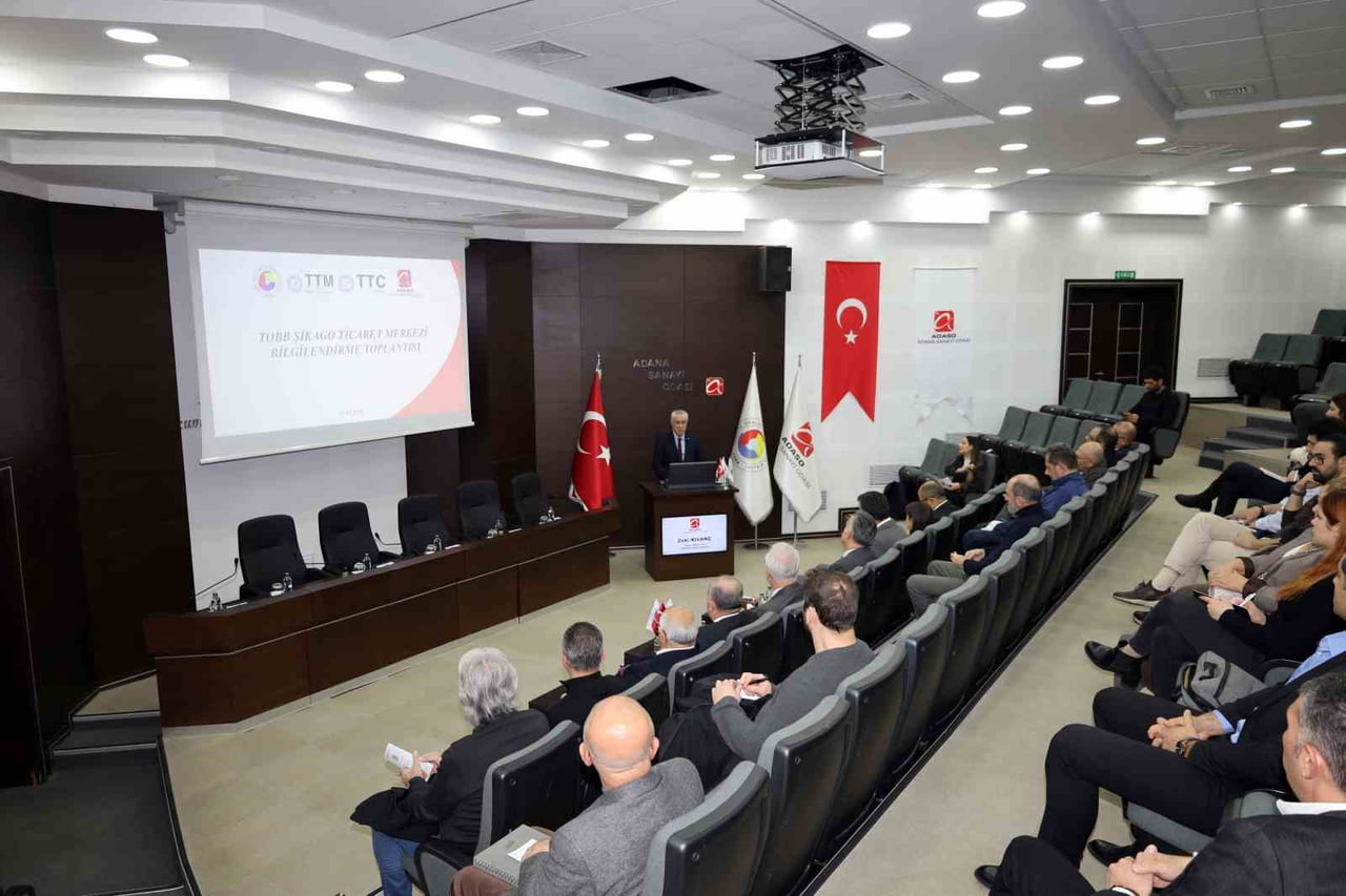 ADANA SANAYİ ODASI (ADASO) EV SAHİPLİĞİNDE DÜZENLENEN TOBB ŞİKAGO TİCARET MERKEZİ BİLGİLENDİRME...