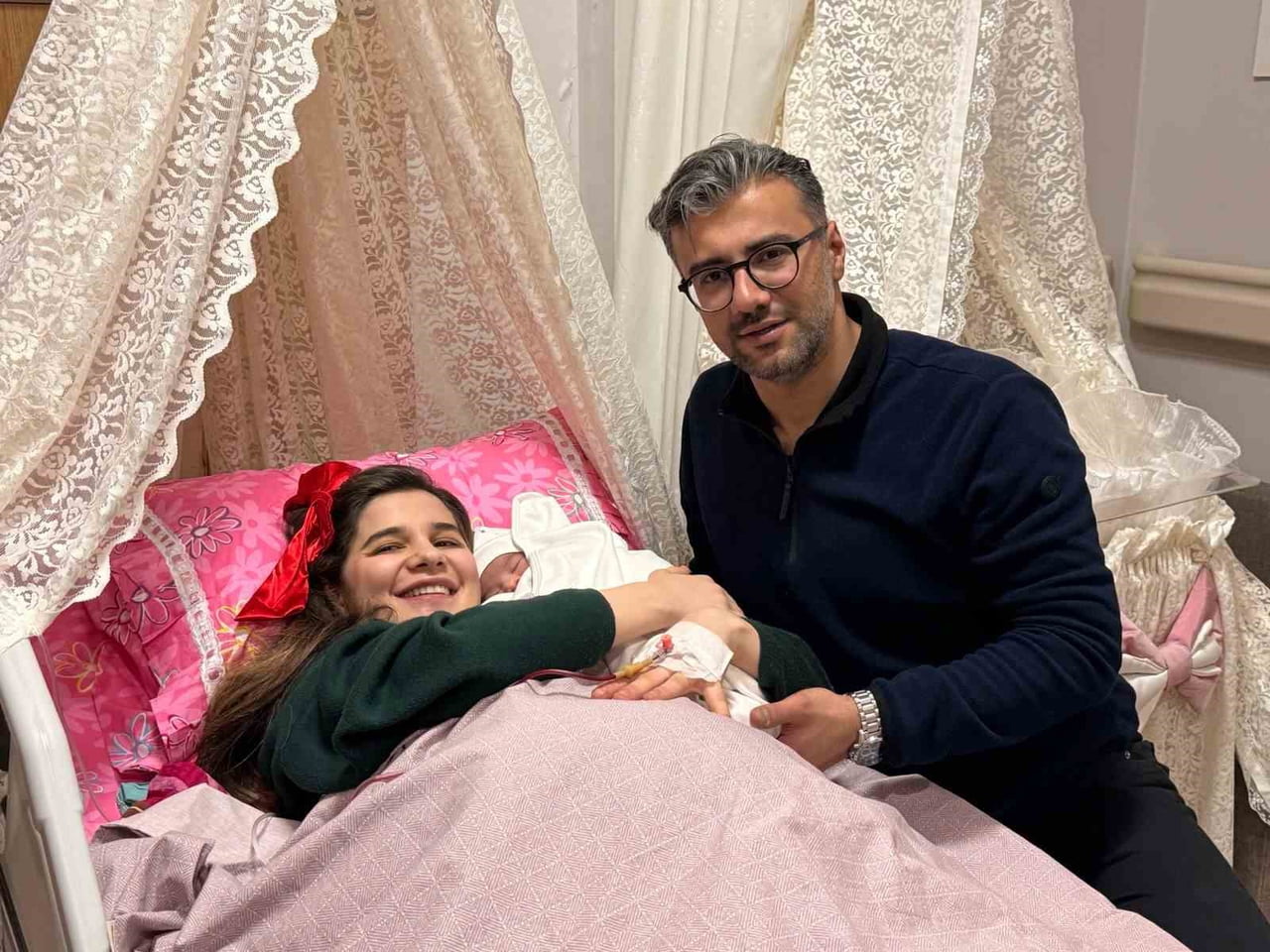 ADIYAMAN’DA, 2026 YILININ İLK BEBEĞİ RÜYA BOZKURT OLDU.