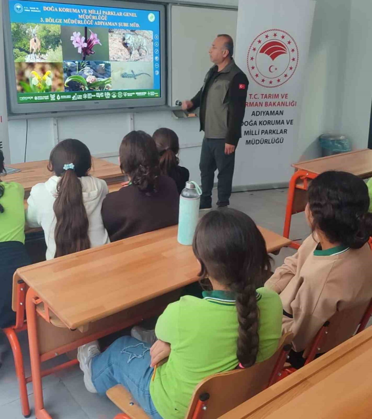 ADIYAMAN DOĞA KORUMA VE MİLLİ PARKLAR MÜDÜRLÜĞÜ TARAFINDAN ÖĞRENCİLERE BİLGİLENDİRME SEMİNERİ...