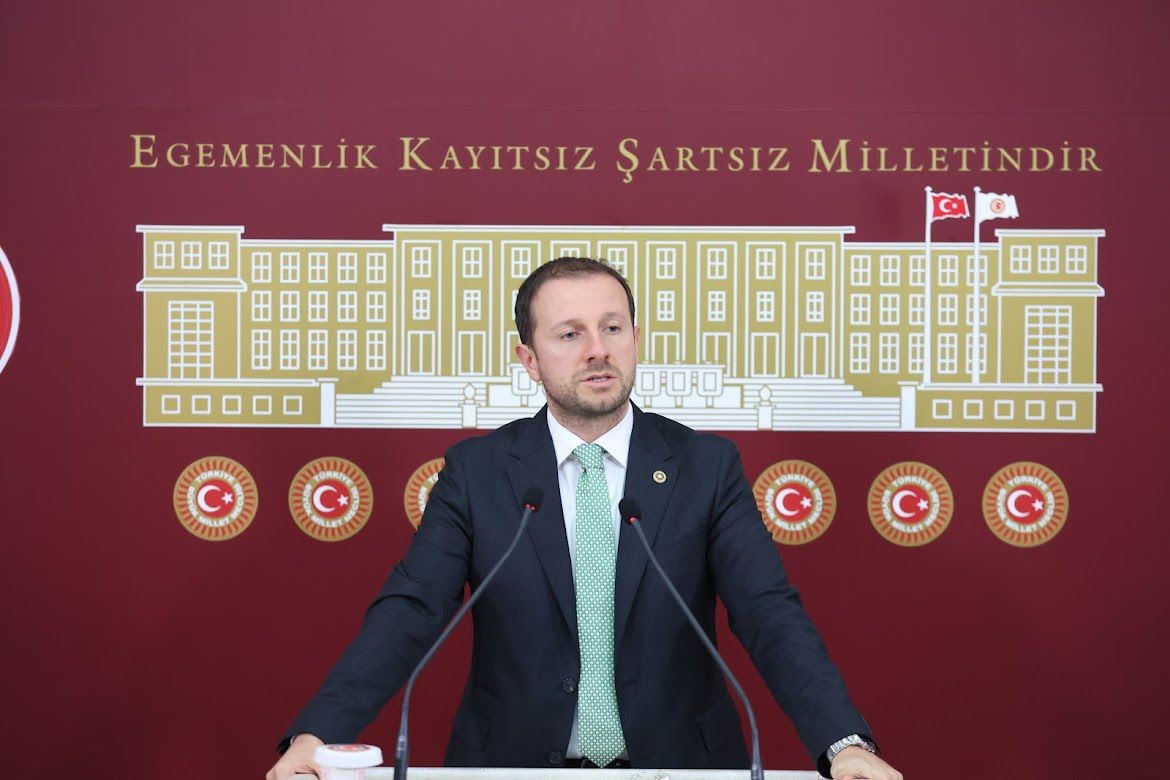AK PARTİ BURSA MİLLETVEKİLİ AHMET KILIÇ, TÜRKİYE BÜYÜK MİLLET MECLİSİ’NDE (TBMM) DÜZENLEDİĞİ BASIN...