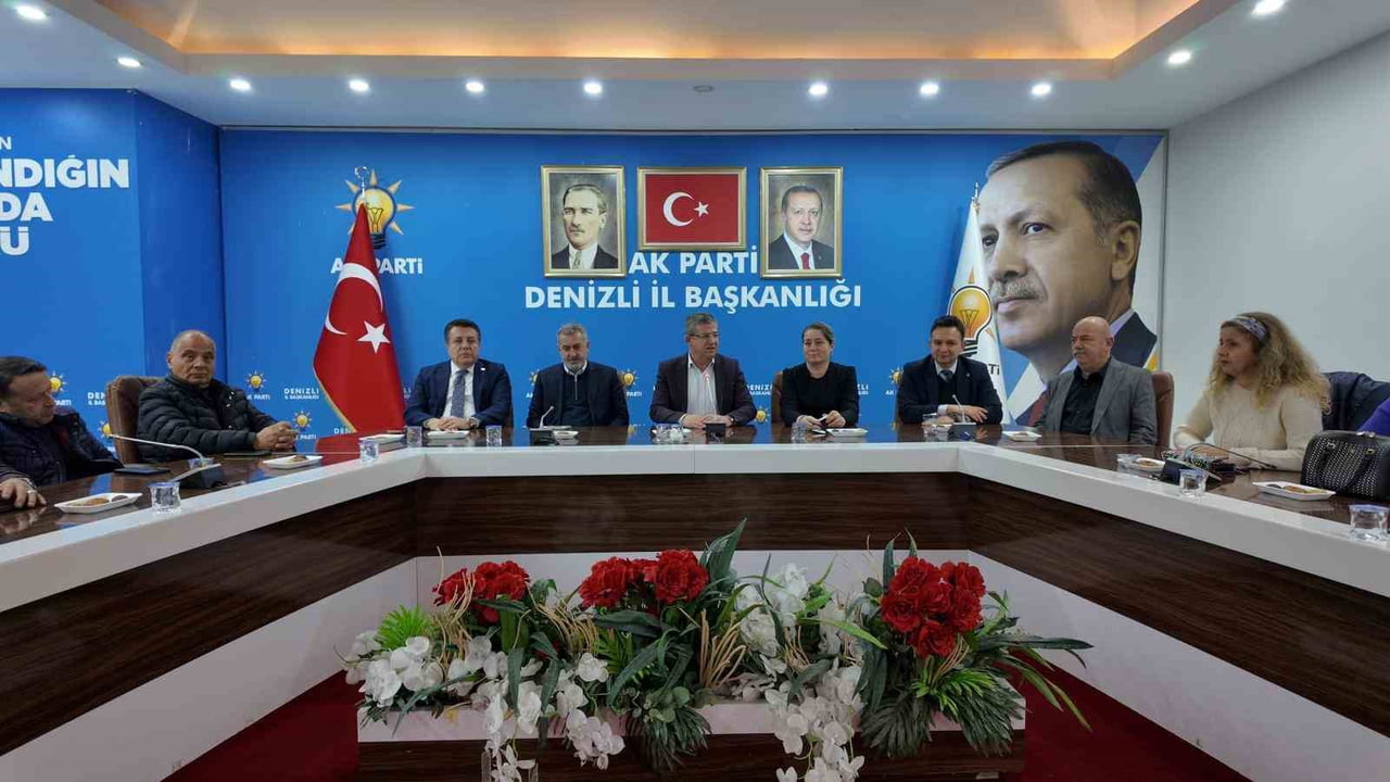AK PARTİ DENİZLİ İL BAŞKANI MUHAMMET SUBAŞIOĞLU, PAMUKKALE VE MERKEZEFENDİ İLÇELERİNİN ÖNCEKİ...