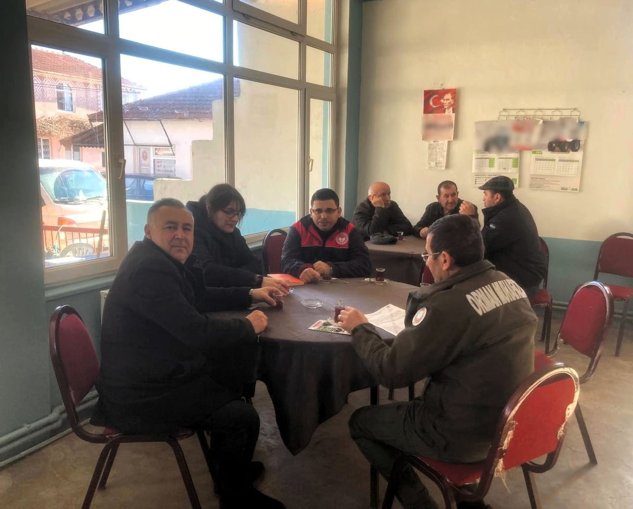 AKPINAR KÖYÜNDE İKAMET EDEN ÇİFTÇİYE, TARIMSAL ÜRETİM PLANLAMASI, GENEL TARIM SAYIMI, AŞILAMA...