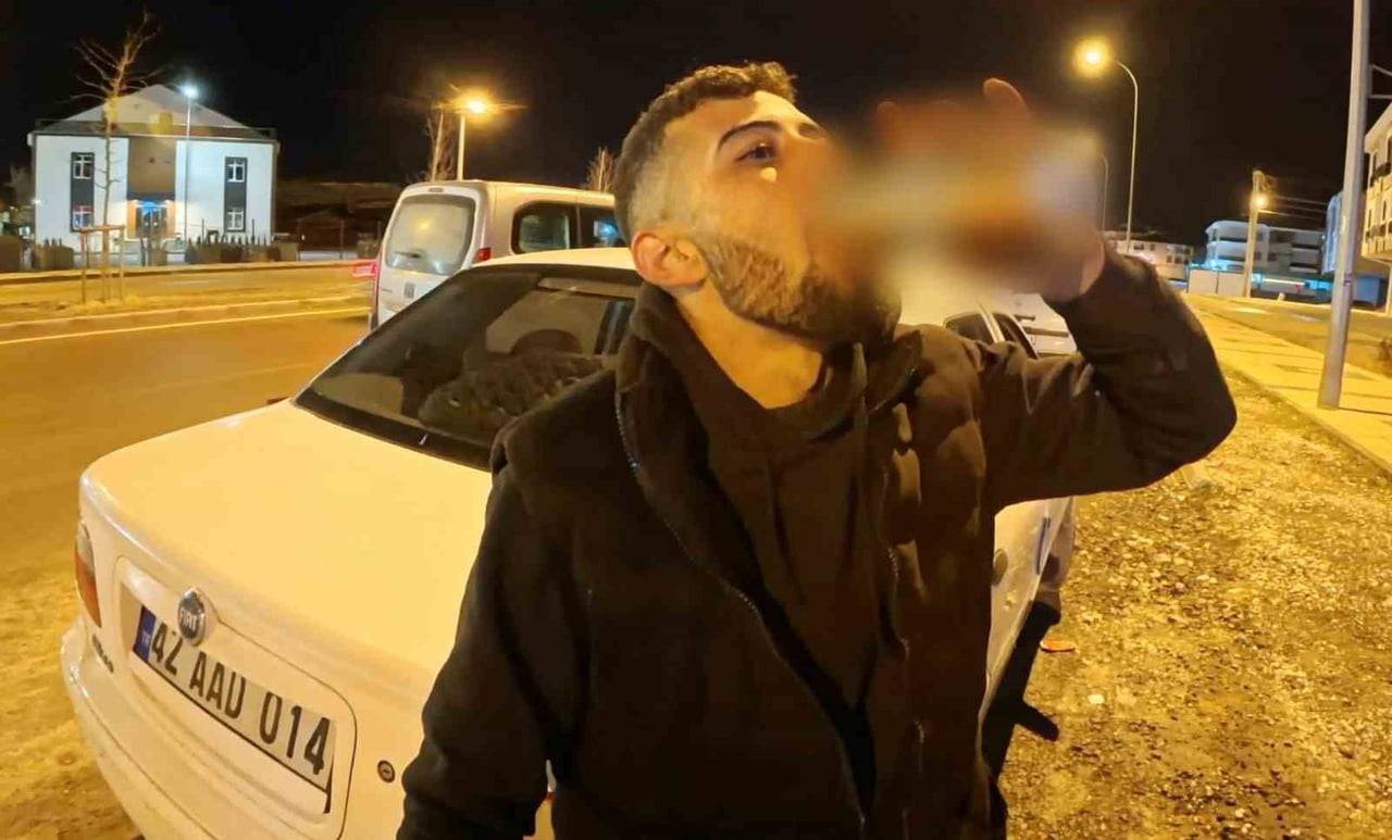 AKSARAY’DA ALKOLLÜ ARAÇ KULLANIRKEN YAKALANINCA EHLİYETİNE EL KONULUP 11 BİN 629 LİRA CEZA KESİLEN...