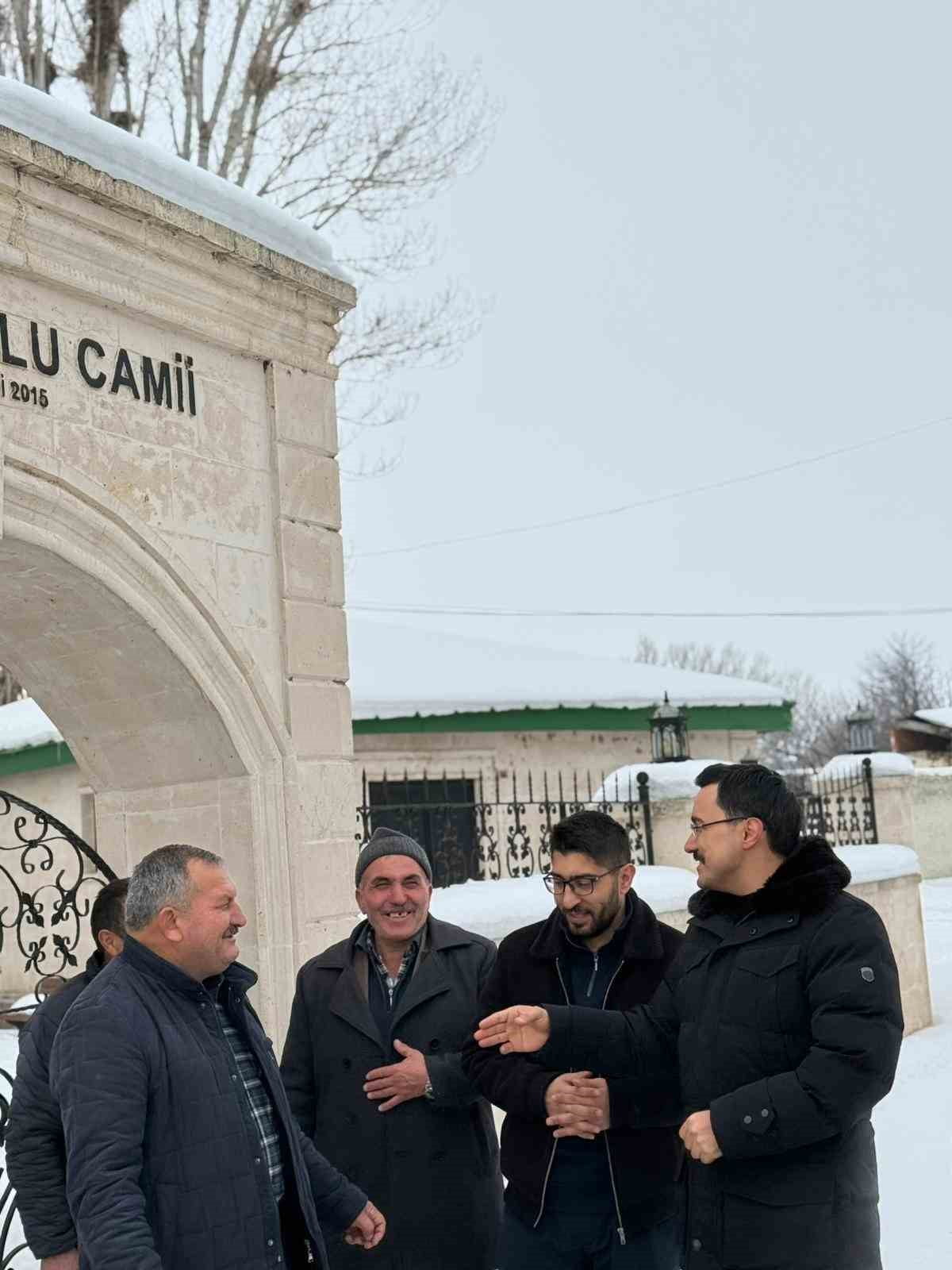 AKYAKA KAYMAKAMI İSMAİL DEMİRTAŞ, KÖY ZİYARETLERİNİ SÜRDÜRÜYOR(KARS-İHA)