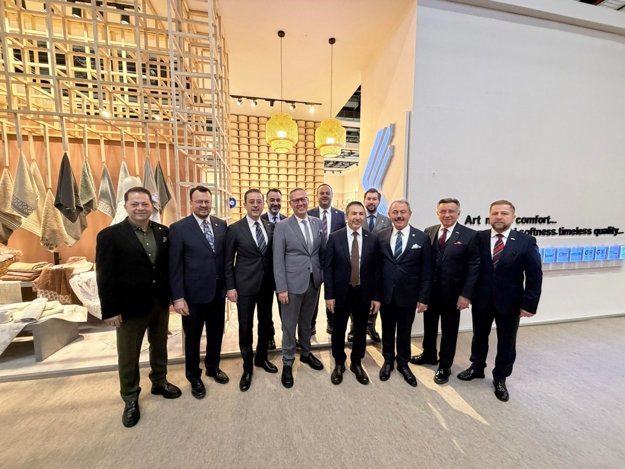 ALMANYA’DA DÜZENLENEN HEİMTEXTİL FUARI’NDA 57 DENİZLİLİ FİRMA TÜRK EV TEKSTİLİNİ DÜNYAYA...