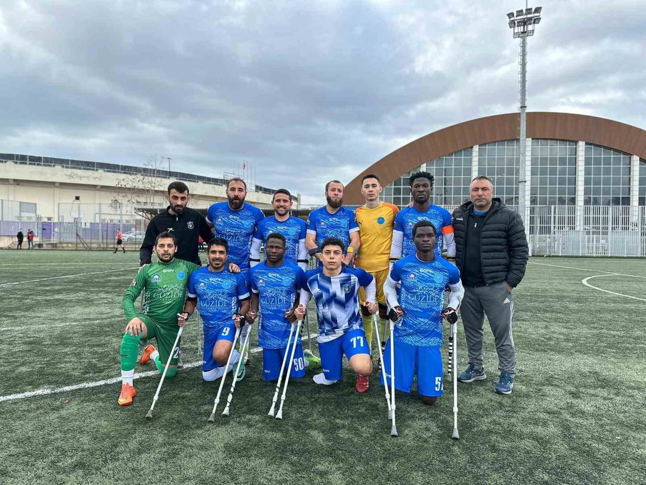 AMPUTE FUTBOL SÜPER LİGİ'NDE MÜCADELE EDEN GEBZE BELEDİYESİ AMPUTE FUTBOL SPOR KULÜBÜ, TSK...