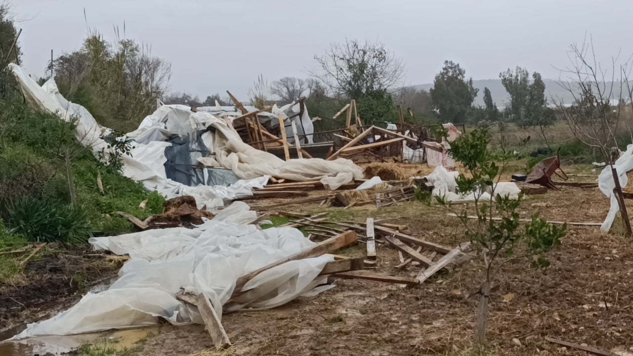 ANTALYA'NIN MANAVGAT İLÇESİNDE DÜN GECE ETKİLİ OLAN HORTUM ÇOLAKLI, DENİZYAKA, BÜKLÜCE VE...
