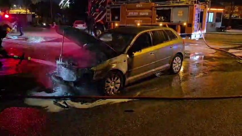 ANTALYA’NIN MANAVGAT İLÇESİNDE ARIZALANAN VE İTİLMEK SURETİYLE ÇALIŞTIRILMAK İSTENİRKEN YANMAYA...