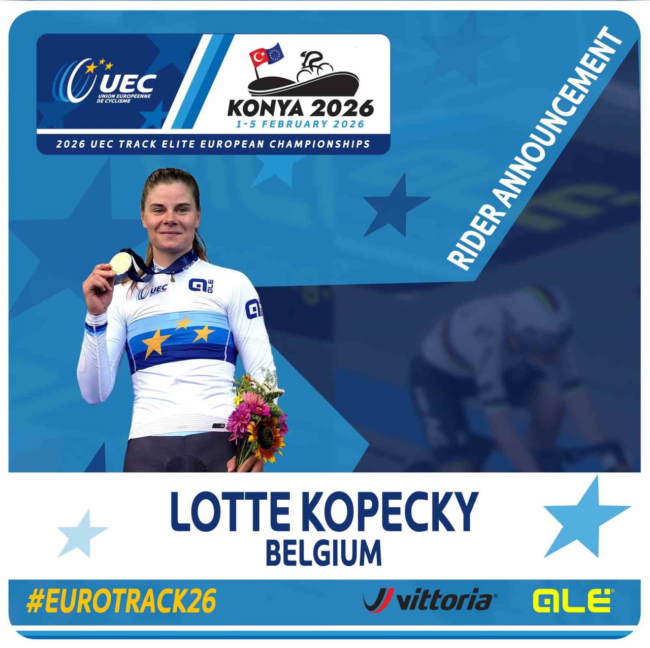 AVRUPA PİST BİSİKLETİNİN EN PRESTİJLİ ORGANİZASYONLARINDAN 2026 UEC ELİT AVRUPA PİST BİSİKLETİ...