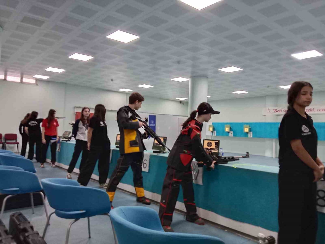 AYDIN’DA HAVALI SİLAHLAR İL ŞAMPİYONASI DÜZENLENDİ