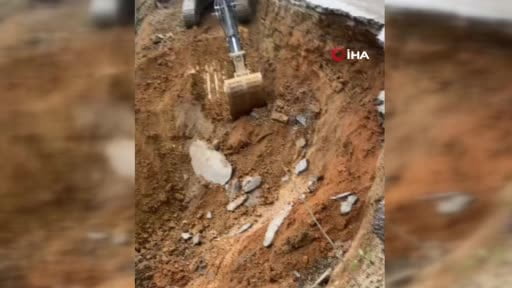 Aynı noktada 3 gün arayla heyelan meydana geldi