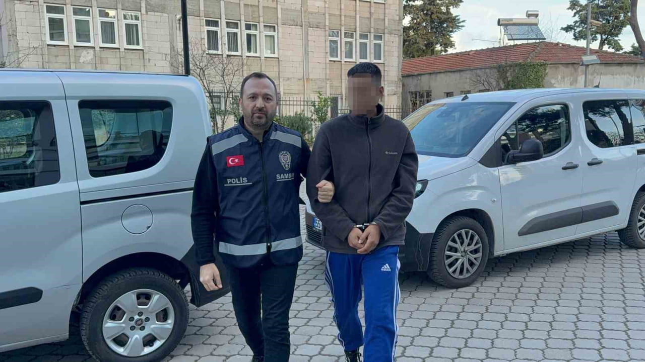 B.M. (24) POLİS TARAFINDAN GÖZALTINA ALINDI.