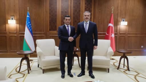 Bakan Fidan, Özbekistan Dışişleri Bakanı Saidov ile görüştü