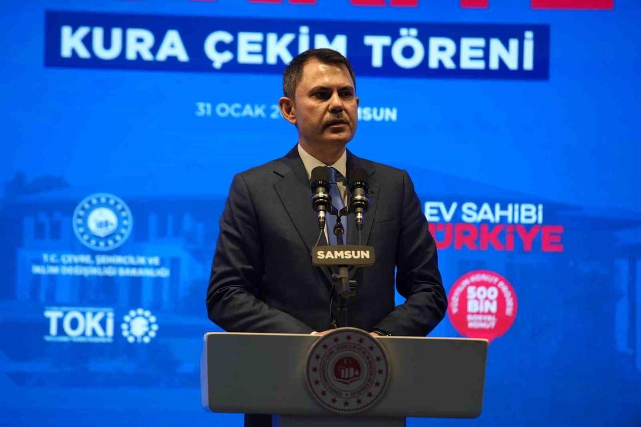 BAKAN MURAT KURUM, SAMSUN BÜYÜKŞEHİR BELEDİYESİ ÖMER HALİSDEMİR ÇOK AMAÇLI SALON’DA DÜZENLENEN...