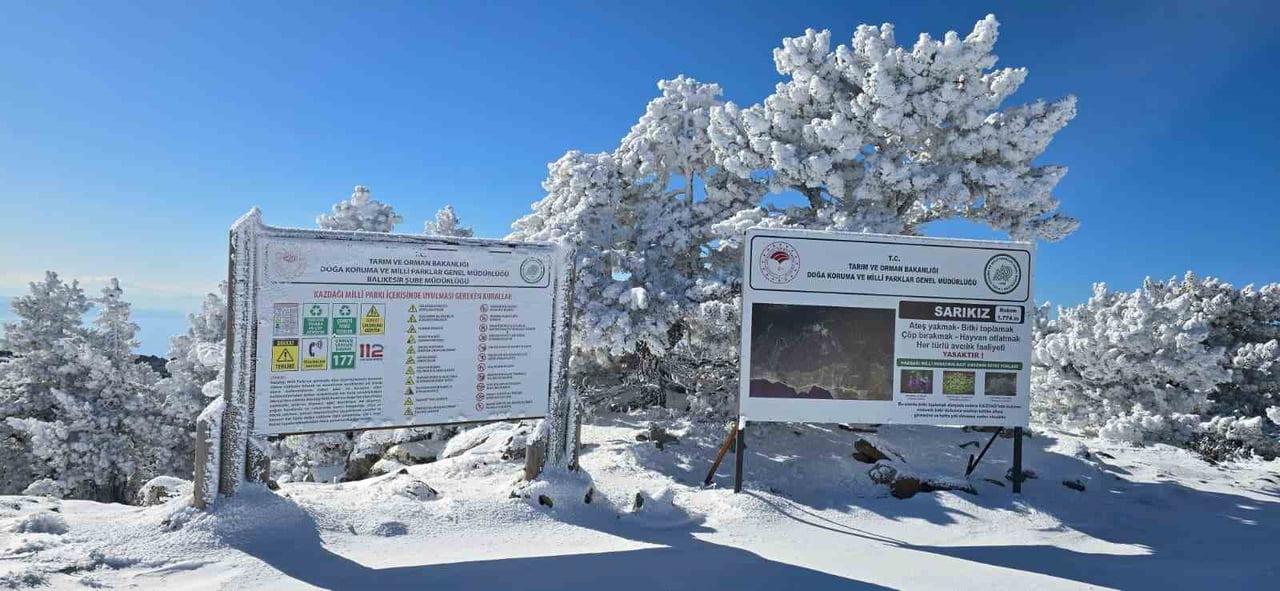 BALIKESİR’İN EDREMİT İLÇESİNDE YER ALAN VE "HARİKALAR DİYARI" OLARAK NİTELENDİRİLEN KAZDAĞI MİLLİ...