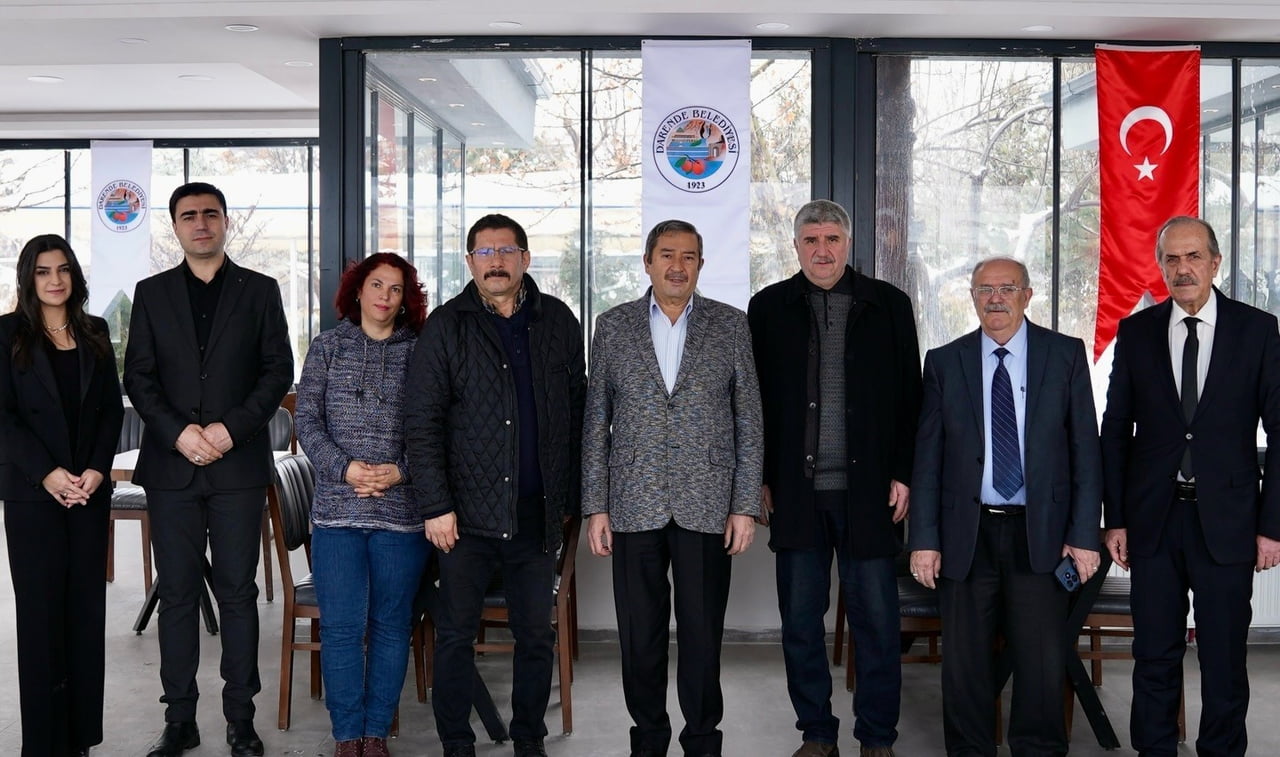 BAŞKAN BOZKURT GAZETECİLERLE BİR ARAYA GELDİ