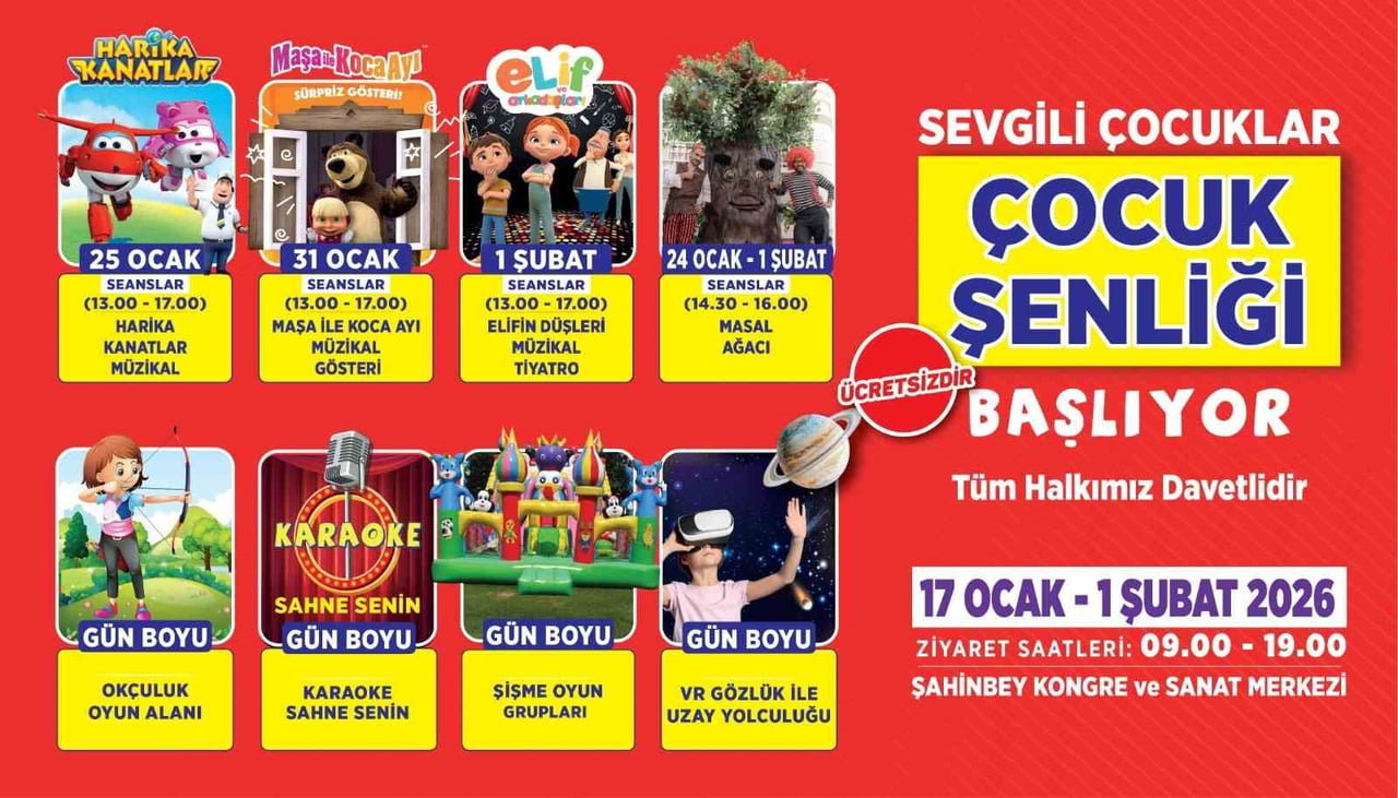 BAŞKAN TAHMAZOĞLU’NDAN ÇOCUK ŞENLİĞİNE DAVET