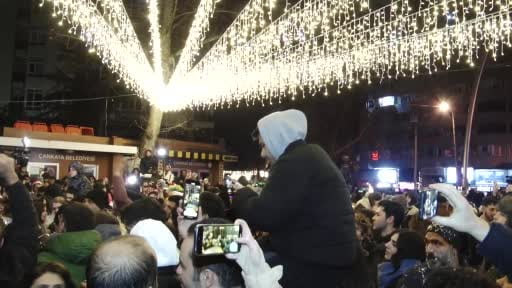 Başkentliler yeni yıla Kuğulu Park’ta girdi