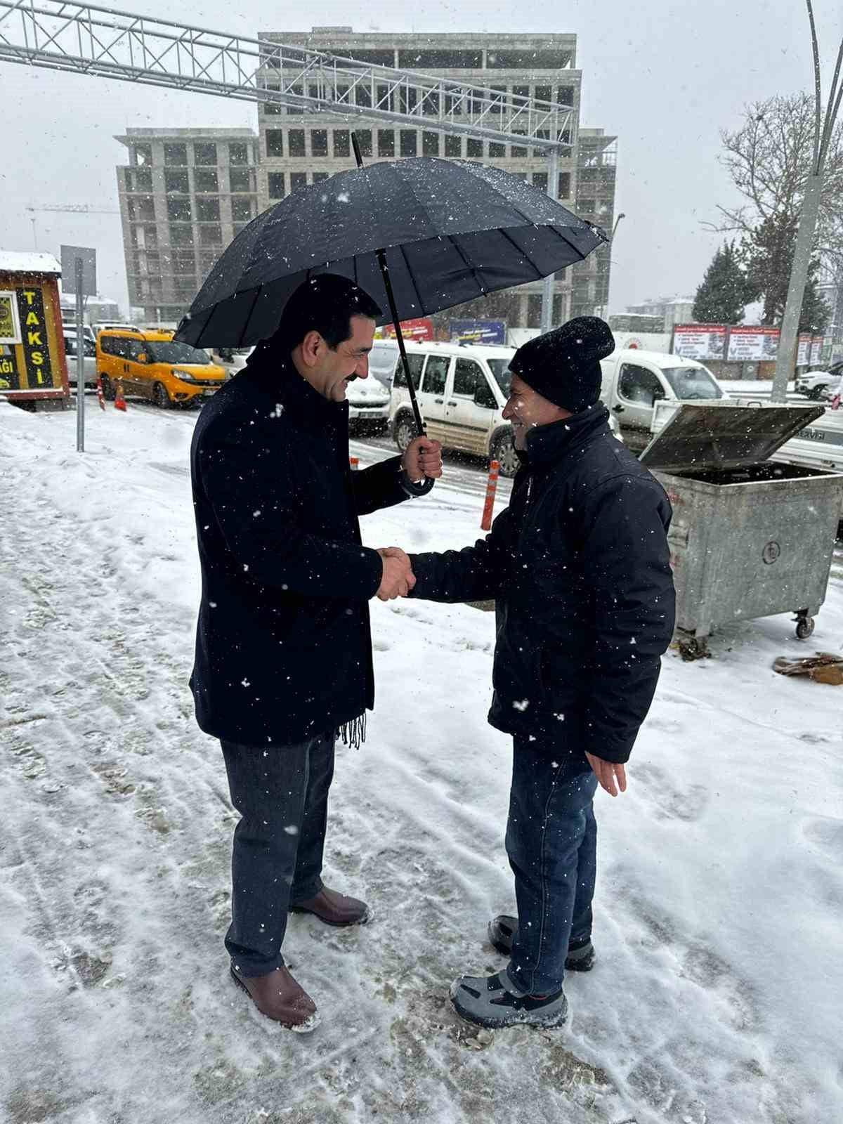 BATTALGAZİ’DE KAR TEYAKKUZU