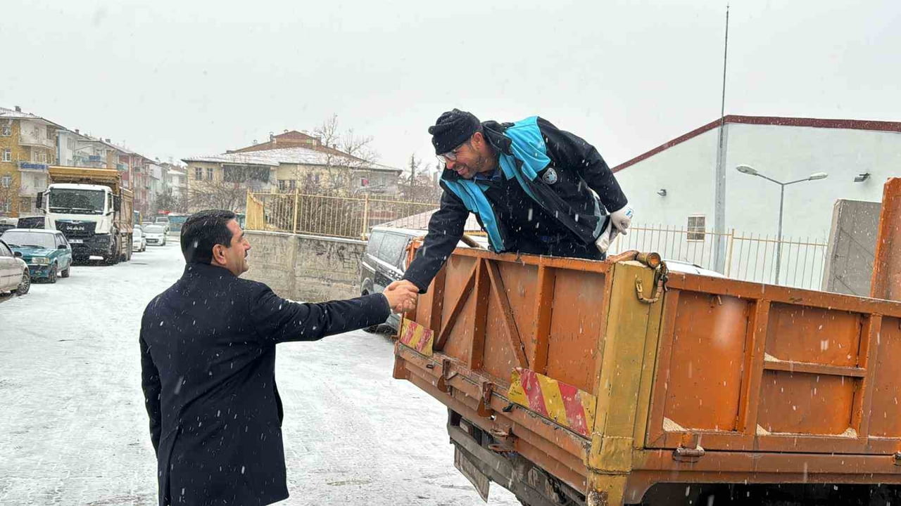 BATTALGAZİ’DE KAR TEYAKKUZU