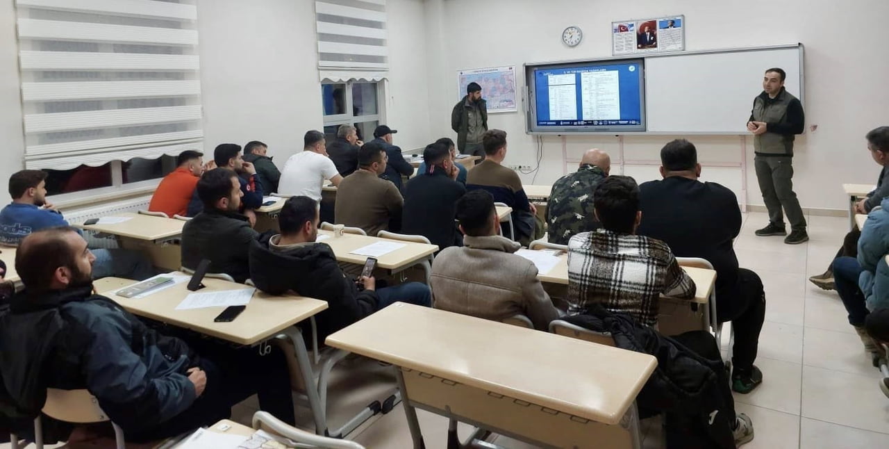 BAYBURT'TA AVCILIK EĞİTİMLERİ TAMAMLANDI