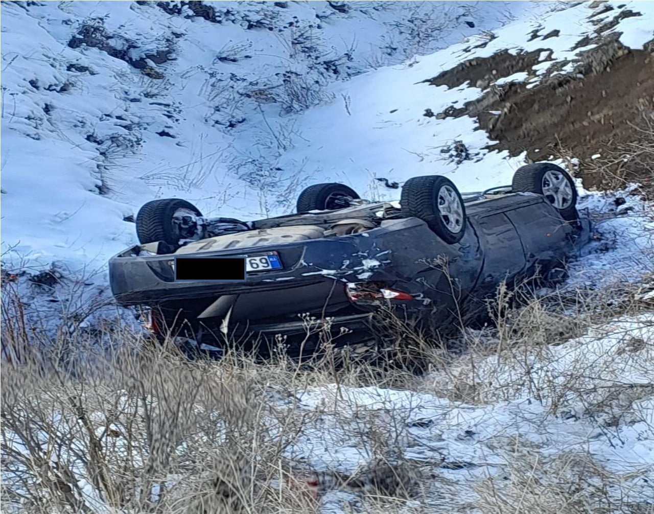 BAYBURT-ERZİNCAN YOLU CAN ALMAYA DEVAM EDİYOR