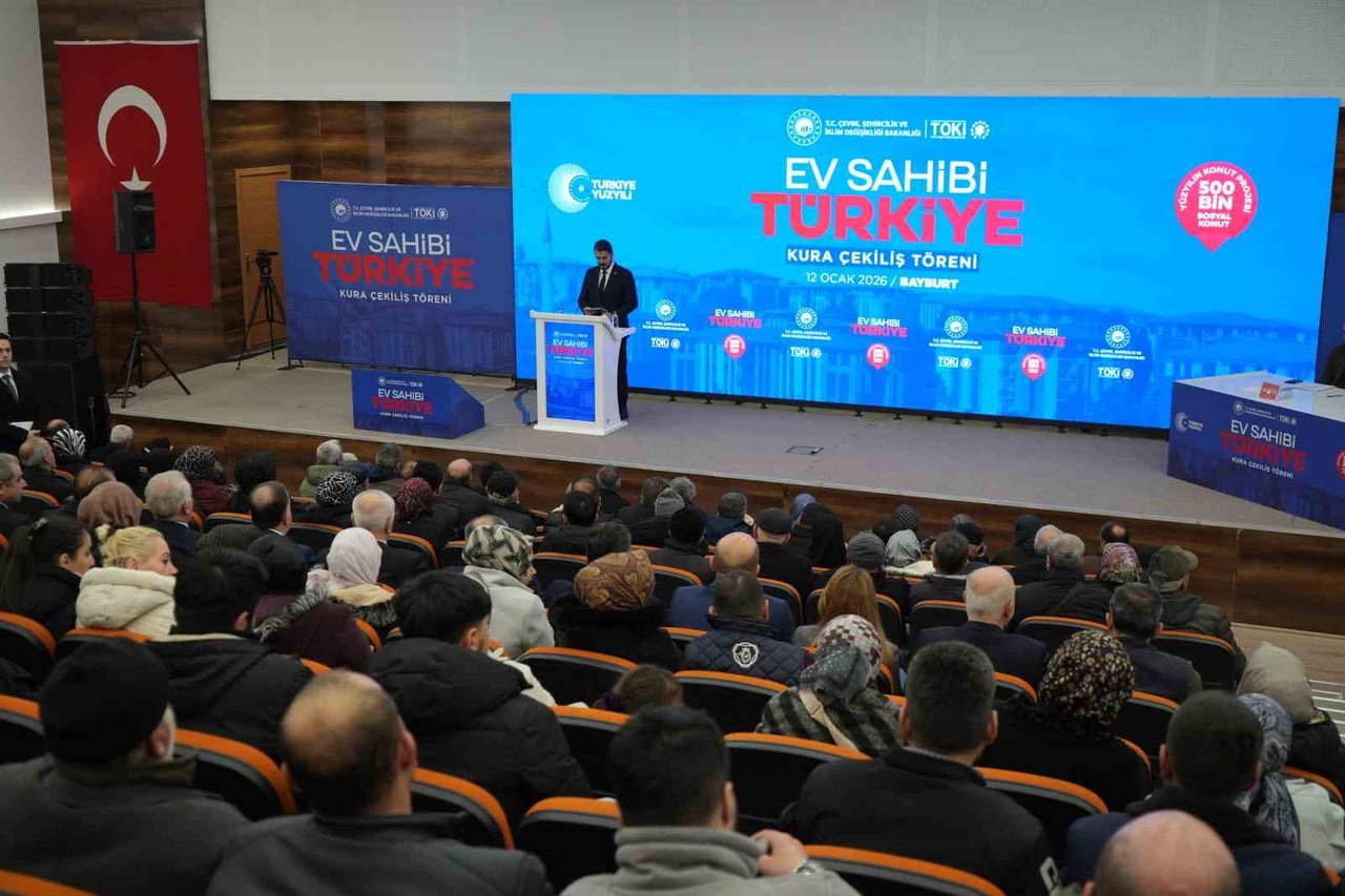 BAYBURT’TA TOKİ KURA ÇEKİMLERİ YAPILDI: 723 KONUTUN HAK SAHİPLERİ BELİRLENDİ