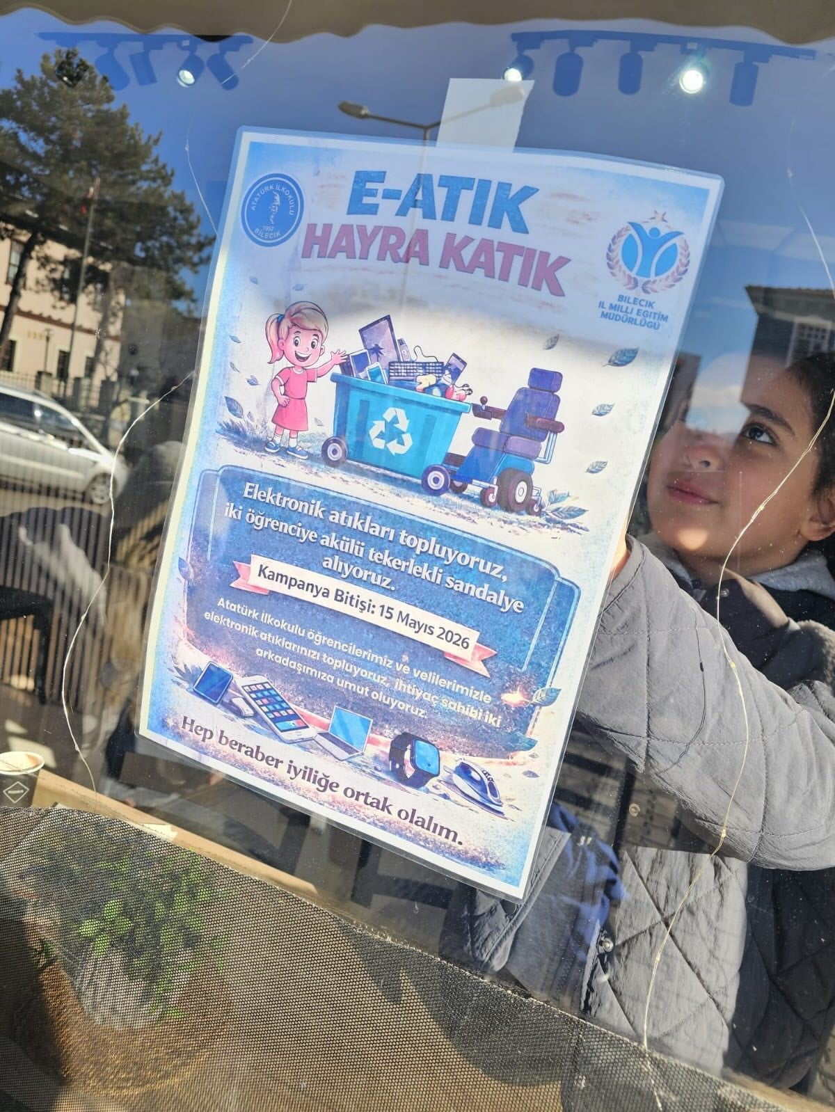 BİLECİK’TE E-ATIKLAR AKÜLÜ TEKERLEKLİ SANDALYEYE DÖNÜŞÜYOR