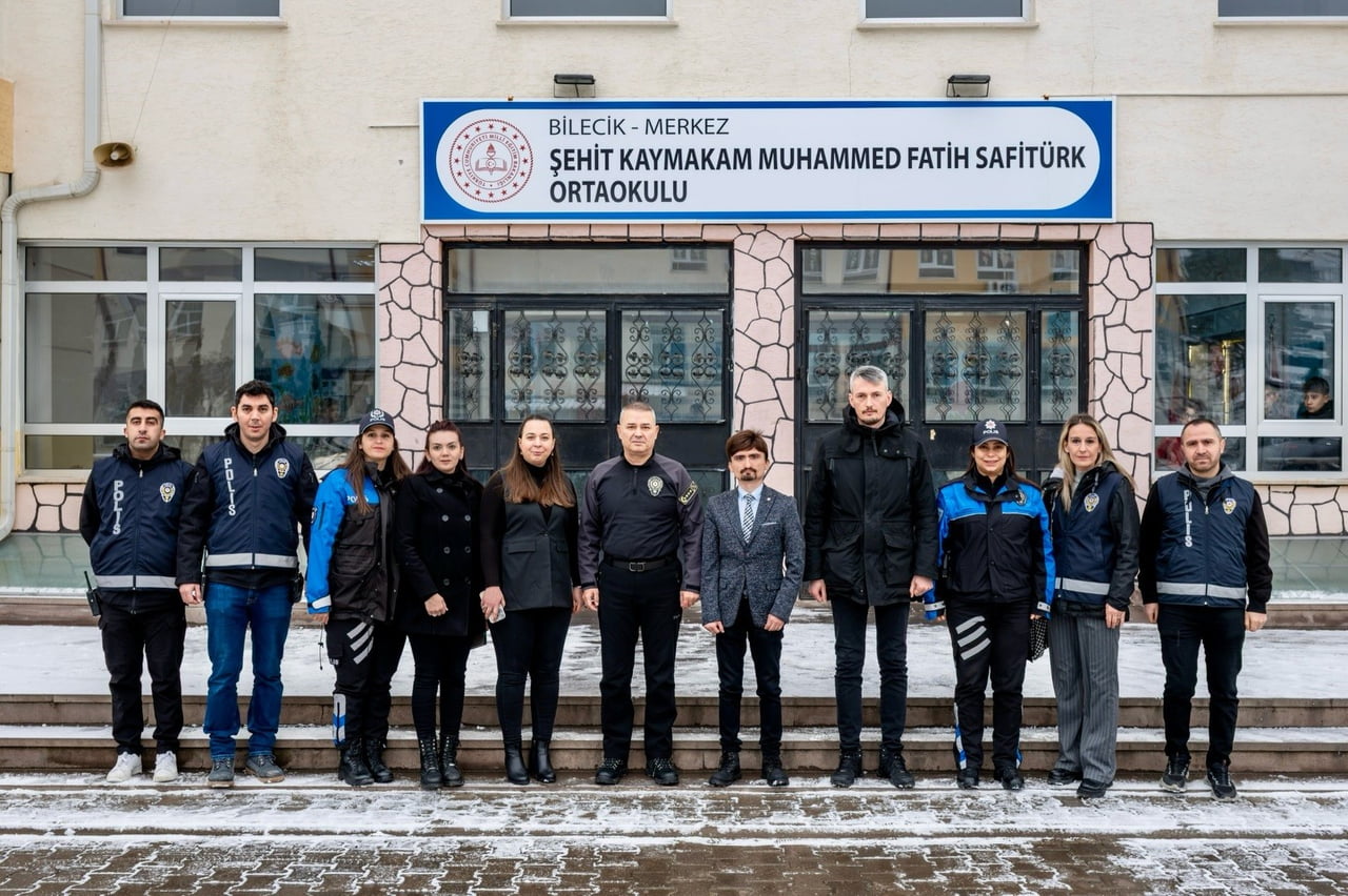BİLECİK’TE EMNİYETTEN OKUL GÜVENLİĞİ BULUŞMASI
