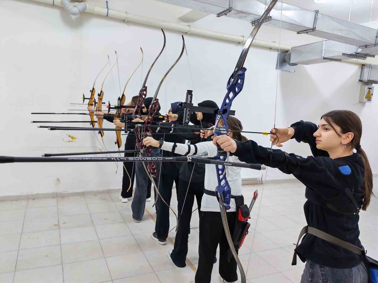 BİLECİK’TE OKÇULUK EĞİTİMLERİ SÜRÜYOR