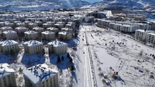 Bingöl’de kar sonrası güneş yüzünü gösterdi