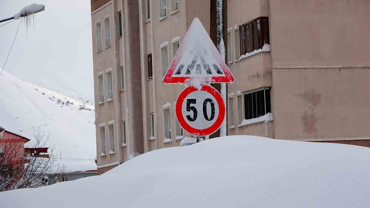 BİTLİS’TE ETKİLİ OLAN YOĞUN KAR YAĞIŞI VE TİPİ, HAYATI OLUMSUZ ETKİLERKEN İL GENELİNDE 294 KÖY...