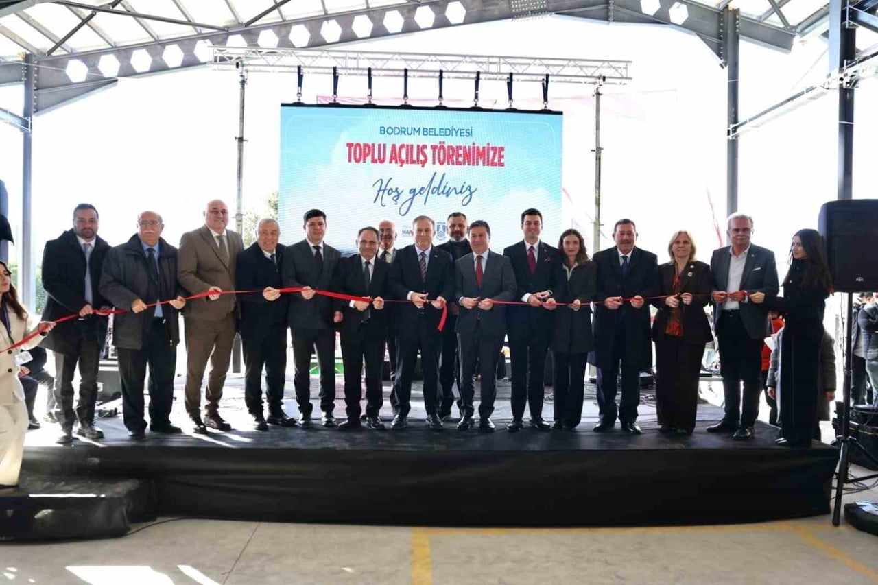 BODRUM’DA ÜÇ PROJE HİZMETE AÇILDI