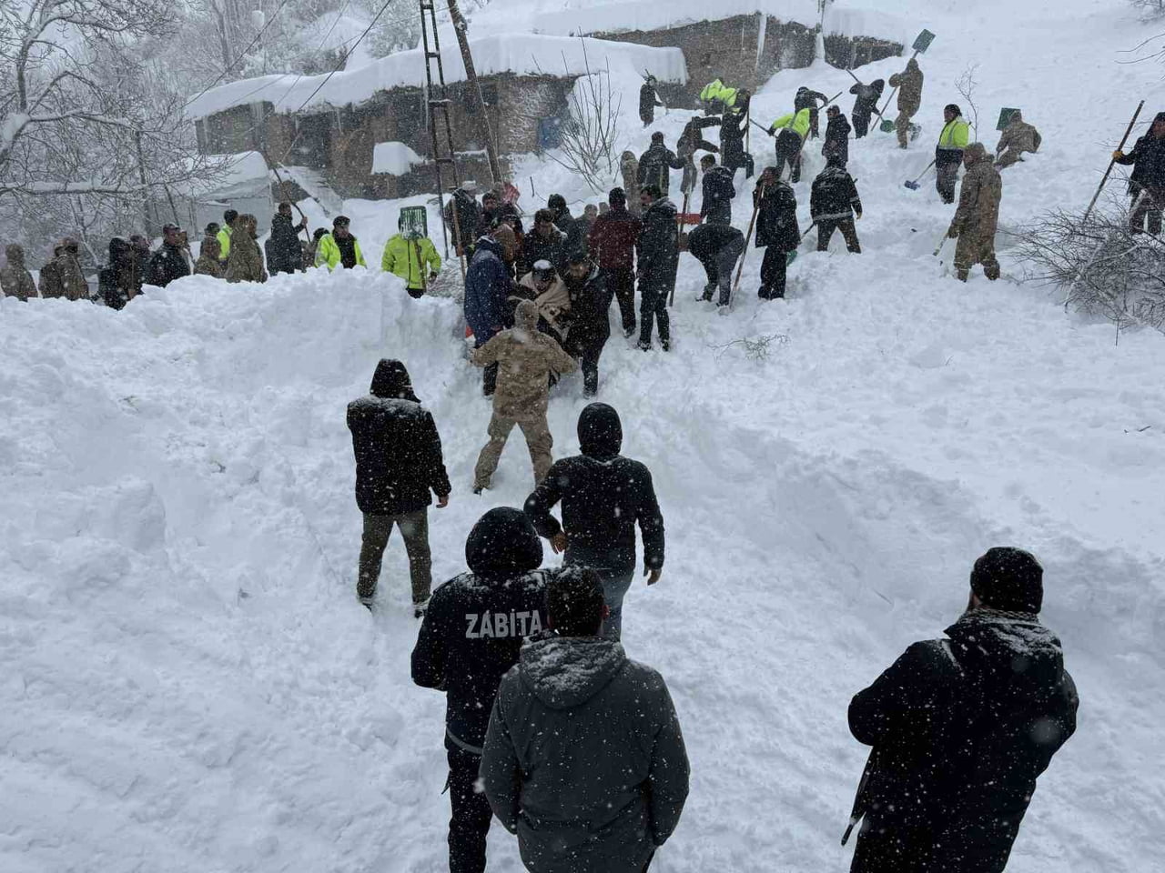 BÖLGEYE SEVK EDİLEN EKİPLER TARAFINDAN YÜRÜTÜLEN ÇALIŞMALAR SONUCUNDA YARALI KURTARILAN BİTİK, İLK...