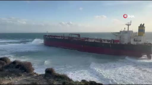 Bozcaada açıklarında karaya oturan petrol tankerinin 19 Aralık’ta Akdeniz’de vurulduğu ortaya...