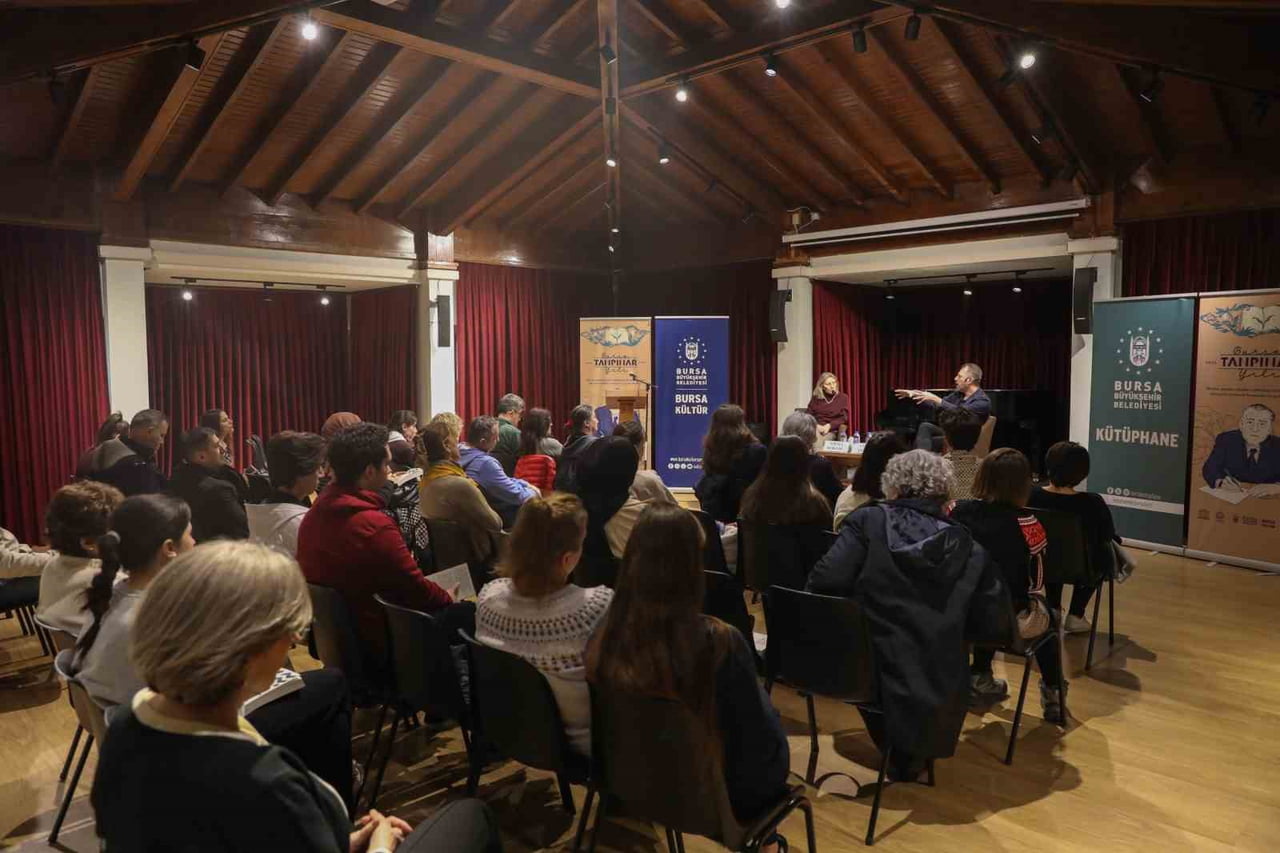 BURSA BÜYÜKŞEHİR BELEDİYESİ’NİN DÜZENLEDİĞİ ‘HUZUR’A HUZURSUZ BİR BAKIŞ’ DİNLETİ VE SÖYLEŞİSİ...