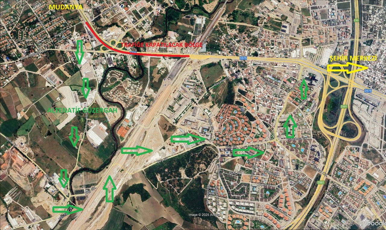 BURSA’DA NİLÜFER, OSMANGAZİ VE MUDANYA İLÇELERİNİ BİRBİRİNE BAĞLAYARAK BÖLGEDEKİ TRAFİK...