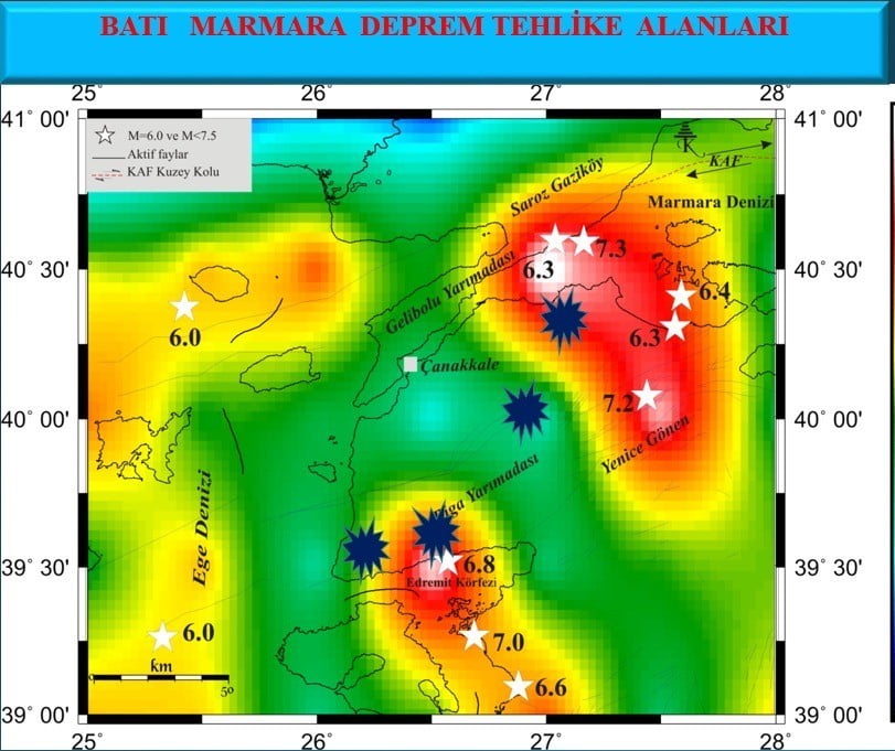 ÇANAKKALE'NİN BİGA İLÇESİNDE SON 3 AYDIR YAŞANAN SİSMİK HAREKETLİLİK ÜZERİNE DEĞERLENDİRMELER...