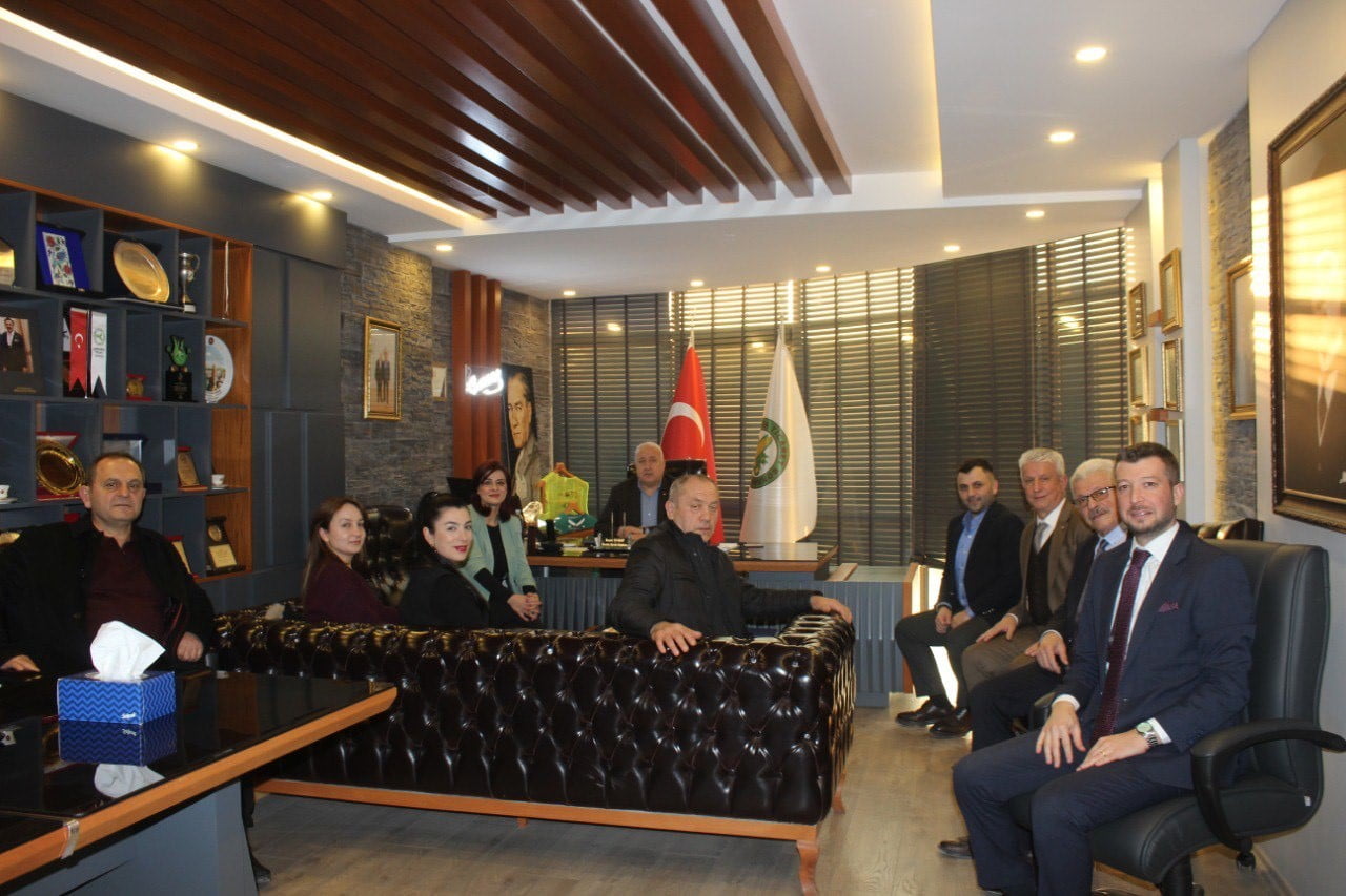 ÇARŞAMBA TİCARET BORSASI YÖNETİM KURULU BAŞKANI KAZIM YILMAZ, FİNANS SEKTÖRÜ TEMSİLCİLERİ VE...