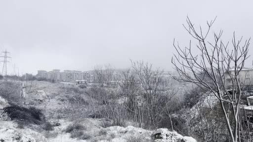 Çatalca beyaza büründü